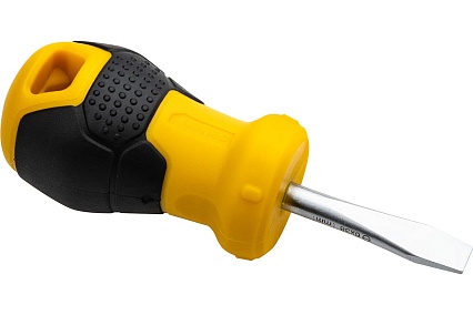 Шлицевая отвертка Deli SL6х38мм DL6360381 Cr-V, магнит, TPR+PP ручка 98352