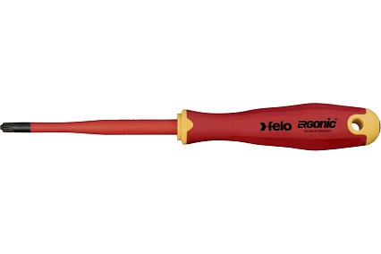 Диэлектрическая крестовая отвертка Felo Ergonic +/- E-SLIM Z 2X100 41729390