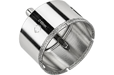 Коронка алмазная по керамограниту и керамике с центрирующим сверлом 68 мм Diamond Industrial DIDCSC068