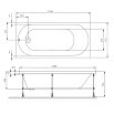 Акриловая ванна Am.Pm X-Joy W94A-170-075W-A 170x75 см