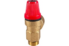 Клапан предохранительный STI мембранный ГШ 3/4&quot;х1/2&quot; латунный, угловой (3 бар) D120-00878