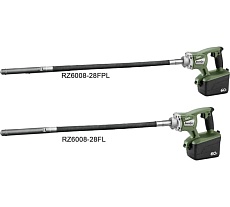 Аккумуляторный вибратор для бетона Durofix мягкий вал RZ6008-28FPL-PM