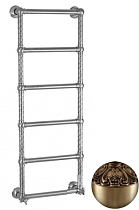 Полотенцесушитель электрический Migliore Edera 128x49 DX ML.EDR-EL.111.BR бронза