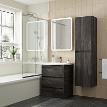 Мебель для ванной Art&Max Family-M 58 см, 3 ящика, Iron Stone