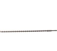 Бур по бетону, двойная спираль, Cobalt W-tip (18x600 мм; SDS PLUS) Denzel 705046