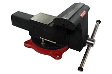 Усиленные тиски, слесарные с поворотной станиной и шириной губок 5&quot;(125мм) Force 6540205A