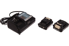 Аккумулятор BL1016 +зарядное устройство DC10WD (12В, 1.5Ач, Li-ion, MakPac) Makita 197644-6