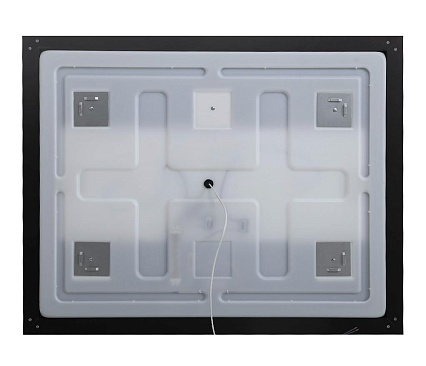 Зеркало BelBagno SPC-KRAFT-1200-800-SENS-NERO 120x80 см сенсорный выключатель, черный