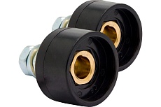 Панельная розетка 10-25 2 шт Оберон XL021025.2