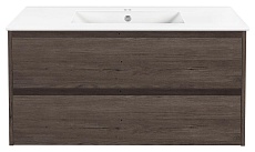 Тумба с раковиной Vincea Gio new 100 см R.Oak