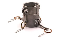 Камлок переходной алюминиевый HIMPT DD-200 (МАМА 50мм + МАМА 50мм) 2&quot; х 2&quot; 00-00012304