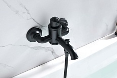 Смеситель для ванны Aquatek Классик AQ1540MB черный матовый