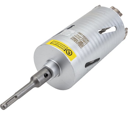 Коронка алмазная по бетону Laser Deep Drill (82х150 мм) Hilberg HD382