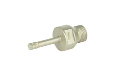 Коронка алмазная, вакуумное спекание (8х40 мм; 1/2&quot;; М14) TECH-NICK TUK 136.600.7015