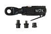 Пневматическая трещотка Wiederkraft со сменными приводами 1/4", 3/8", привод для бит 1/4", 6.3 мм WDK-21340
