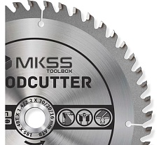 Диск пильный по дереву MKSS Toolbox Woodcutter WC1850 185x48Тх30/20/16 мм WC18504830