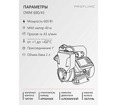 Насосная станция PROFLINE DWM 600/43 УТ-00053065