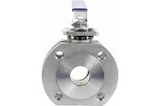 Шаровой кран DN.ru -КШмФП.316.200 Ду40 Ру16, с ISO-фланцем и рукояткой D160-04806