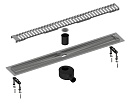 Трап для душа Timo Drain System 700 DS230107/01 70 см, вставка Lines, сатин
