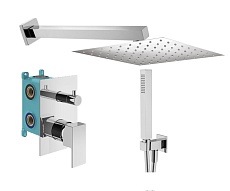 Душевой набор Plumberia TAG KITTG18CR хром