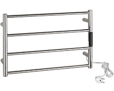 Полотенцесушитель электрический Bemeta 704151081 63W 560x370, полированная сталь