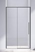 Душевая дверь Vincea Слим-Н (Slim-N) VDS-4SN110CLGM 110x195 вороненая сталь, прозрачная