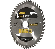 Диск пильный 190х30, 48Z Hanskonner H9022-190-30-48T