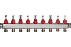 Коллектор ColSys p878 9 выходов из нержавеющей стали с расходомерами P187811509