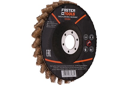 Диск лепестковый из войлока 125 мм, средний Faster Tools 7284