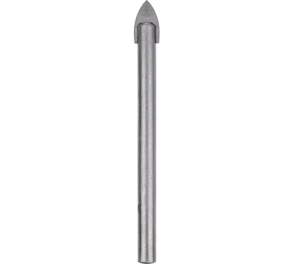 Сверло по стеклу и керамике Рубин (8х80 мм, 2 грани, ц/х) TDM ELECTRIC SQ1091-0102
