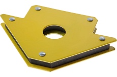 Магнитный угольник для сварки 45, 90, 135, усилие на отрыв 23 кг Тундра 3103720