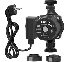 Насос циркуляционный Sibio 25/6-180мм с гайками, кабель, медная намотка S-UPS25/6-180