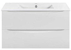 Тумба с раковиной Vincea Mia Slim 90 см G.White