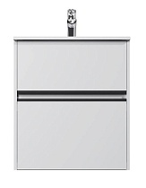 Тумба с раковиной Am.Pm Sense 60 см белый глянец