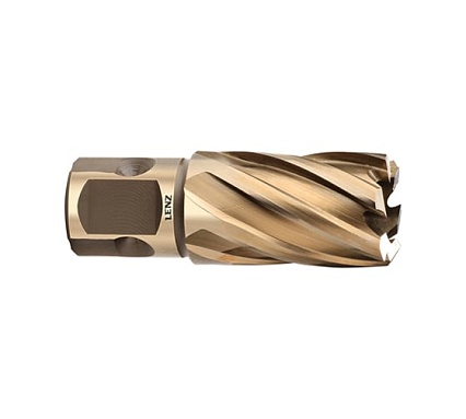 Сверло корончатое (30х30 мм; Weldon 19) LENZ LZHS-030