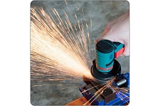 Лепестковый шлифовальный круг 125 мм, P40, 10 шт Vitatools FD-PZ-15000-125-P40-10