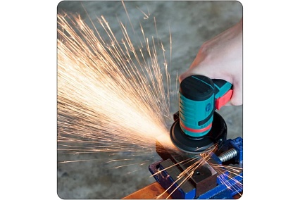 Лепестковый шлифовальный круг 125 мм, P40, 10 шт Vitatools FD-PZ-15000-125-P40-10