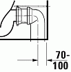 Чаша для унитаза Duravit D-Neo 200209 безободковая