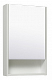 Зеркальный шкаф Руно Микра 40 см белый