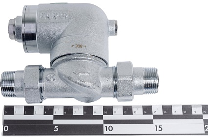 Фильтр FAR 300 мкм, под манометр, Max: 95 C, 25 бар. 3/4" НР FA 39A3 34