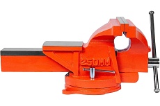 Слесарные поворотные тиски AV Steel сталь 250мм AV-940010