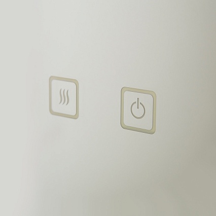 Зеркало BelBagno SPC-RNG-800-LED-TCH-SND 80x80 см с голос. управлением, антипар