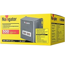 Стабилизатор напряжения Navigator NVR-RW1-500 61774