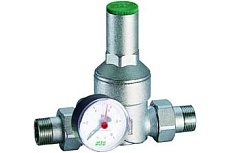 Редуктор хром. FAR 1/2&quot; (НР-НР), с манометром (+ EPDM прокладка FD 8722 12 — 2 шт.) FA 2815 1287