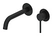 Смеситель для раковины Oliveeka Y-Line OL-88869017-MB черный матовый