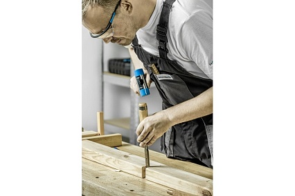Рихтовочный молоток Hoegert Technik 600 г, с рукояткой из стекловолокна HT3B048