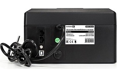 Источник бесперебойного питания Exegate NEO Smart LHB-650.LCD.AVR.8SH.CH.RJ.USB 650VA 390W, LCD, AVR, 8*Schuko, RJ45 11, USB, 4*USB-порта для зарядки, Black 295013
