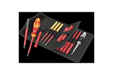 Набор бит с битодержателем WERA Kraftform Kompakt VDE 18 Universal 1 Tool Finder 1x9x98; PH1x157; PH2x157; PZ1x157; PZ2x157; 1x1x154; 1x2x154; 1x1x1 WE-006613