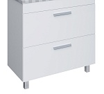 Тумба под раковину Grossman Нео 80 см два ящика