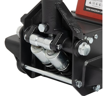 Домкрат подкатной Wiederkraft г/п 3т, 120-460мм WDK-Magnum 3000